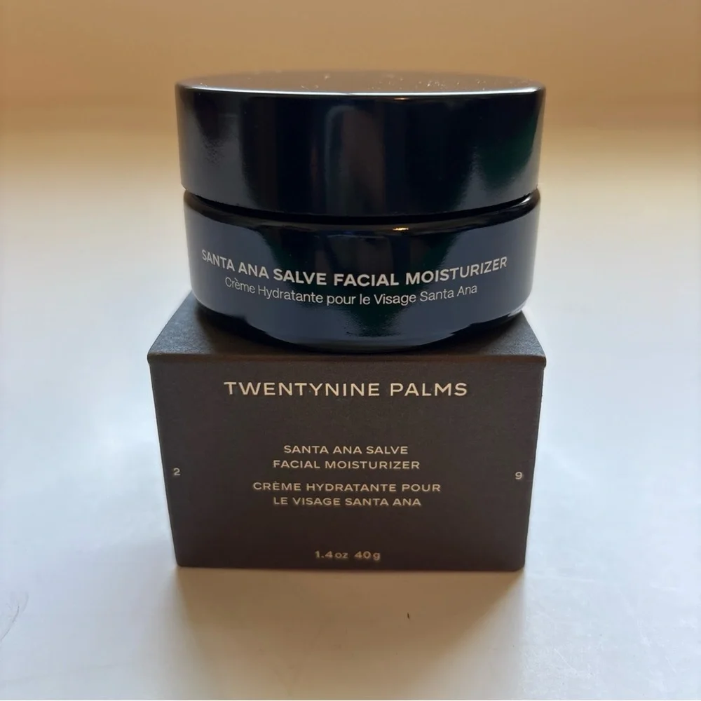 Twenty Nine Palms Cosmic Cypress Facial Cleanser & Santa Ana‎ Salve Moisturizer